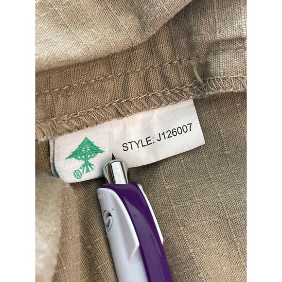 Lr Geans 100% Cotton men's khaki cargo shorts 42 - Picture 7 of 9